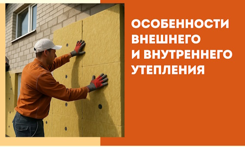 Какие особенности внешнего и внутреннего утепления в Кумертау