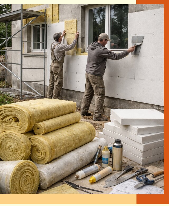 Утепление домов в Кумертау под ключ от 4288 руб/м2 | Профессионально — ТепломастерКра