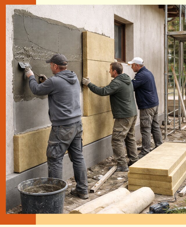 Утепление частного дома в Кумертау — тепло, экономия и надежность