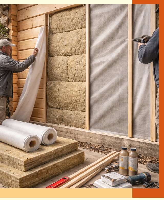 Утепление дома из минибруса в Кумертау от 4594 руб/м2 — заказать профессионально | ТепломастерКра