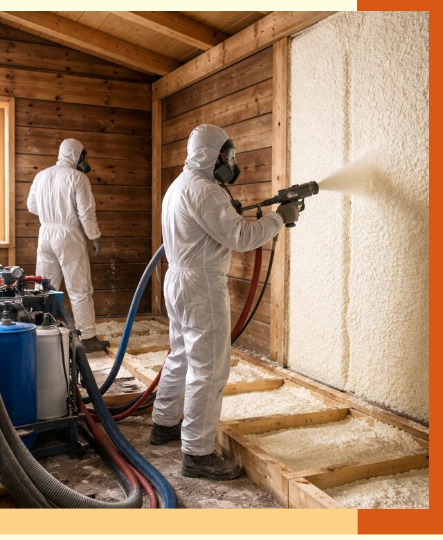 Утепление бани ппу в Кумертау под ключ от 4288 руб./м2 | ТепломастерКра - напыление и монтаж ппу