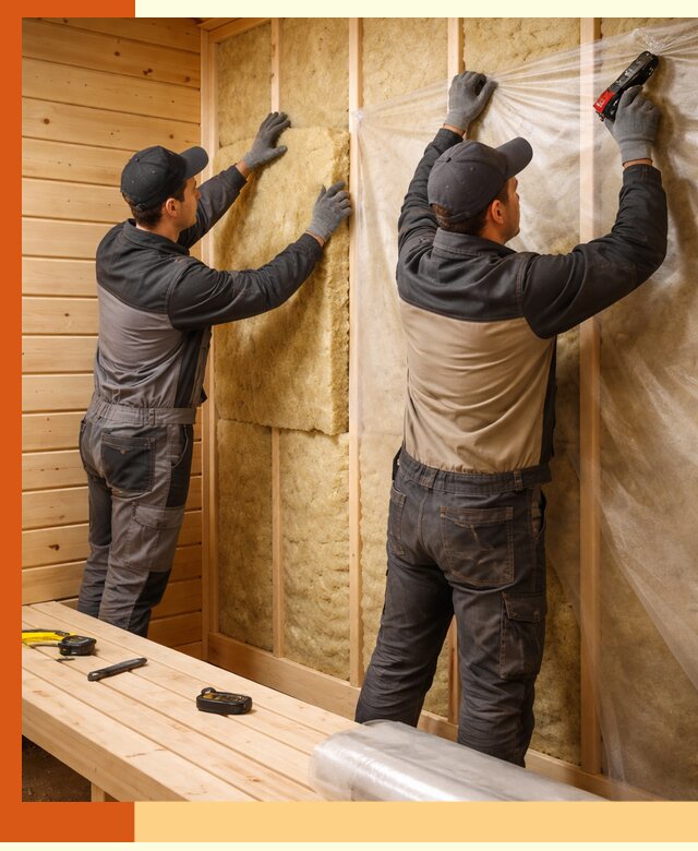 Профессиональное утепление сауны в Кумертау с гарантиями качества