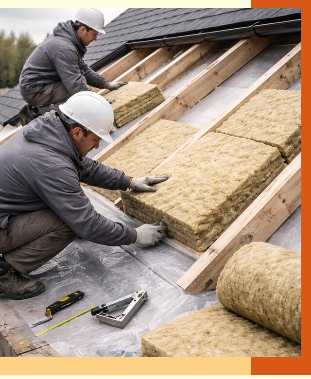 Утепление крыши в Кумертау от 1889 руб./м2 — комплексное утепление кровли | ТепломастерКра