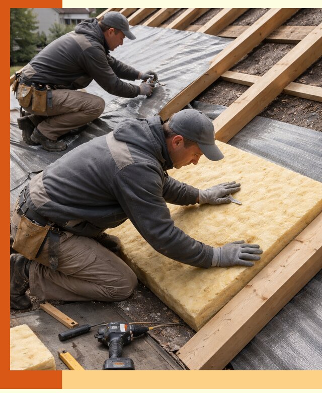 Профессиональное утепление крыши в Кумертау качественно и надежно