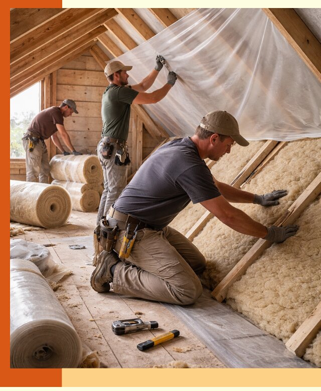 Утепление крыши изнутри в Кумертау: профессионально и надежно