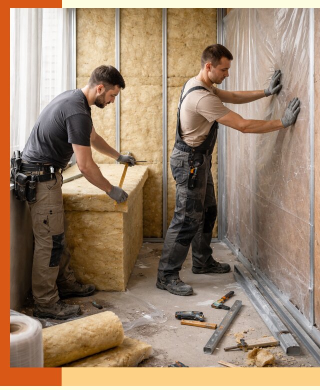 Профессиональное утепление лоджии в Кумертау эффективно и надежно