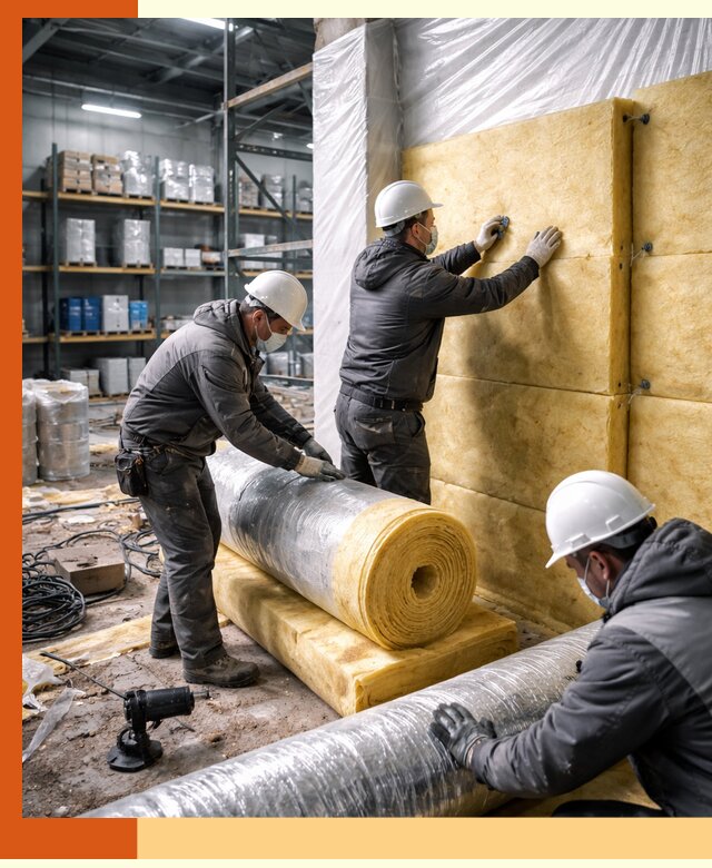 Утепление склада химсырья в Кумертау: безопасная и эффективная изоляция