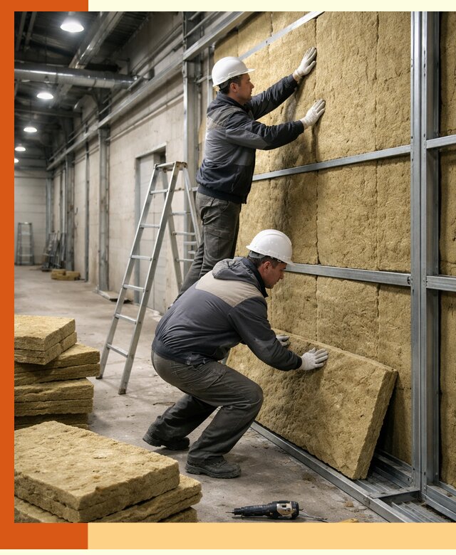 Утепление цеха под ключ в Кумертау с гарантией качества