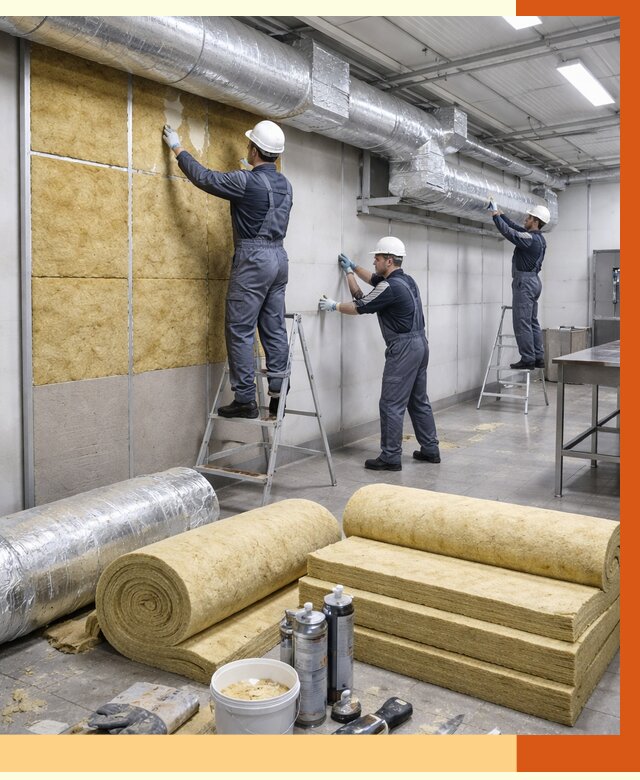 Утепление пищевого цеха в Кумертау от 12761 руб./м² — комплексно под ключ | ТепломастерКра