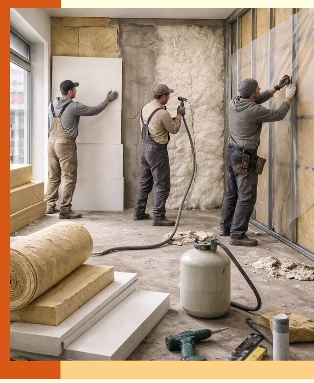 Утепление магазина в Кумертау: комплексные решения по теплоизоляции