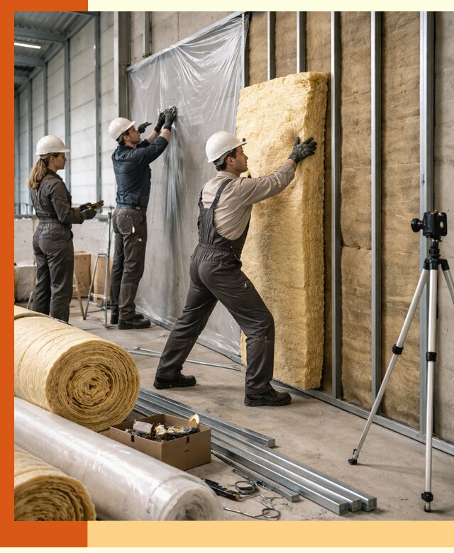 Утепление складского терминала в Кумертау профессионально и надёжно