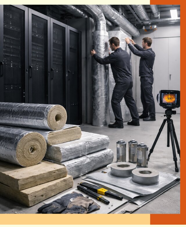 Утепление серверной в Кумертау от 8678 руб./м² — комплексно под ключ | ТепломастерКра