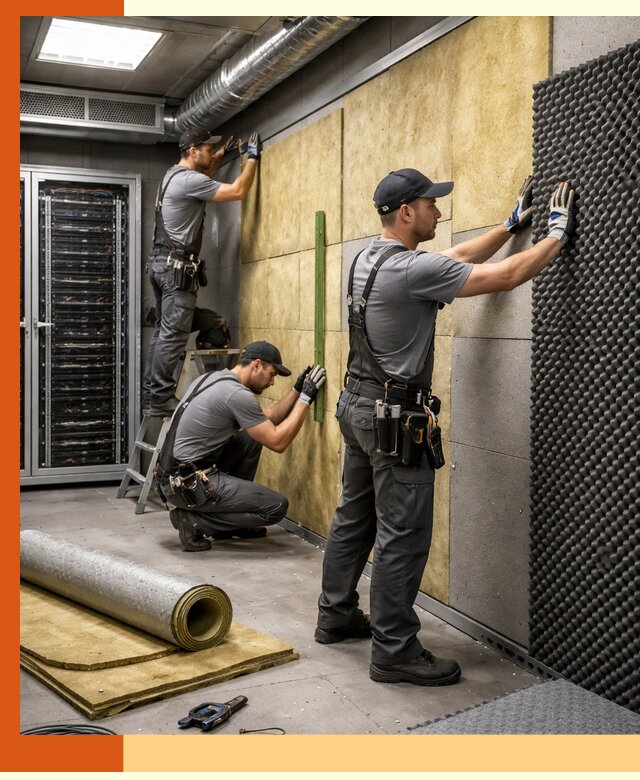 Утепление серверной комнаты профессионально в Кумертау