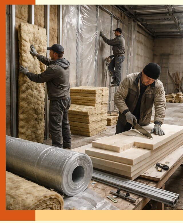 Утепление торгового склада в Кумертау с энергоэффективными решениями