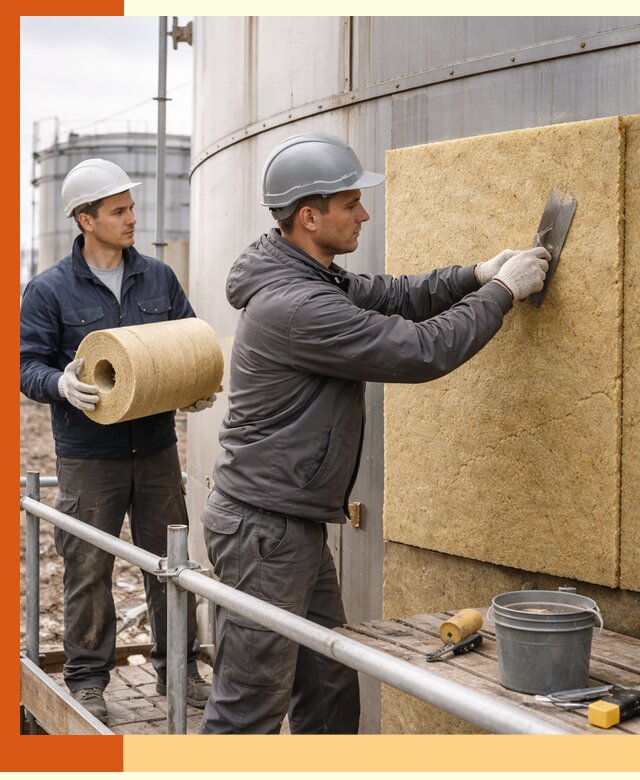Профессиональное утепление резервуара и теплоизоляция в Кумертау