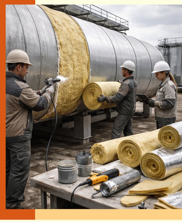 Утепление цистерны в Кумертау — утеплители и монтаж под ключ