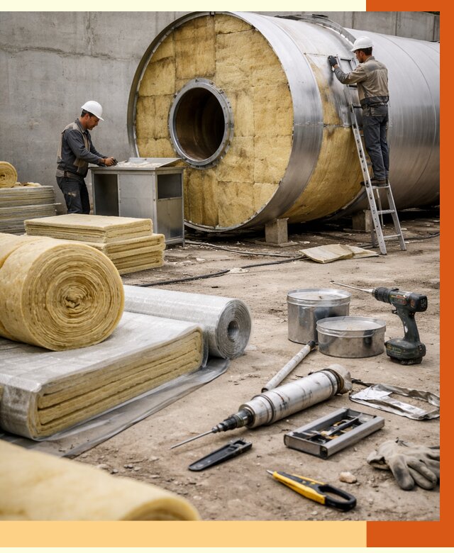 Утепление резервуара с топливом в Кумертау от 28075 руб. под ключ | ТепломастерКра