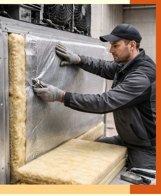 Утепление холодильного агрегата в Кумертау от 8678 руб. под ключ | ТепломастерКра