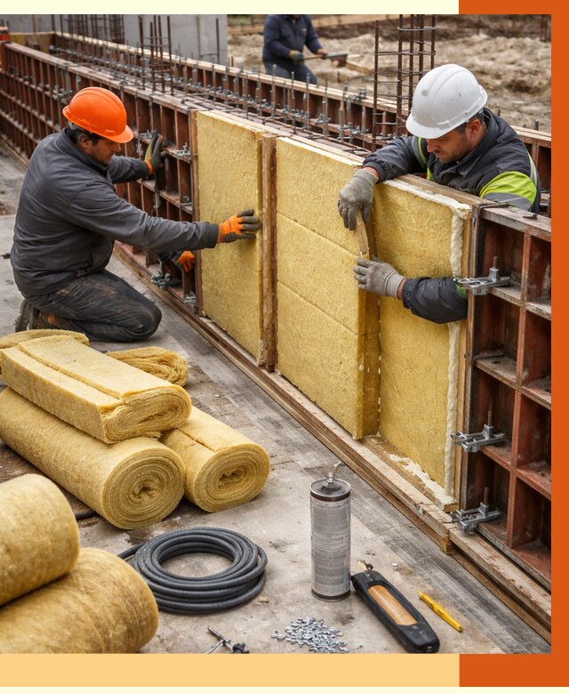 Теплоизоляция опалубки в Кумертау от 7350 руб. за м2 — услуги и монтаж | ТепломастерКра