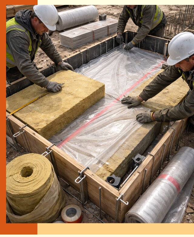 Теплоизоляция опалубки для строительства в Кумертау