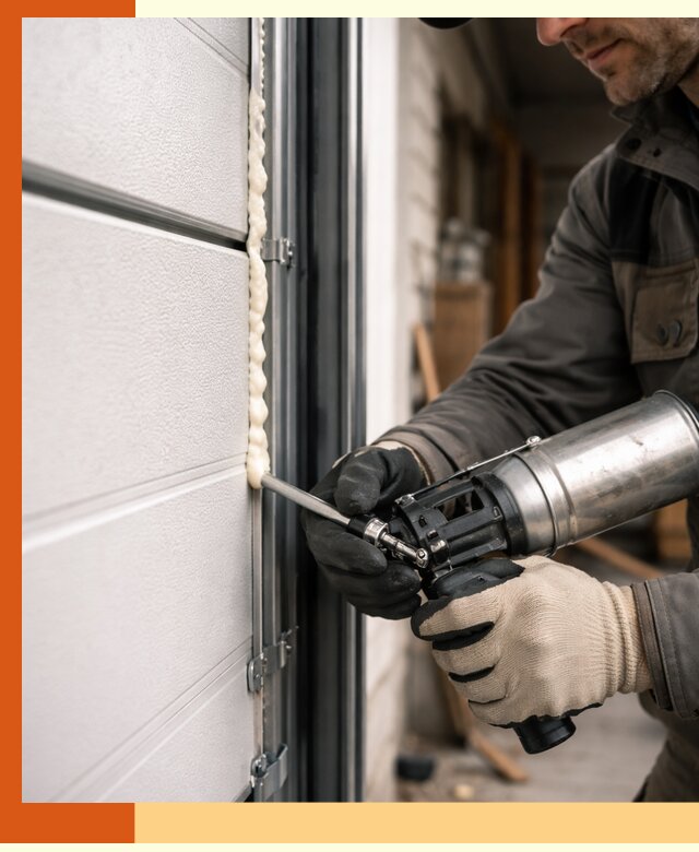 Заполнение пустот ворот в Кумертау профессионально и герметично