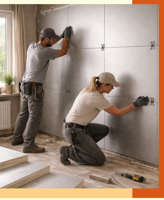 Утепление PIR панелями в Кумертау от 4288 руб. под ключ | ТепломастерКра