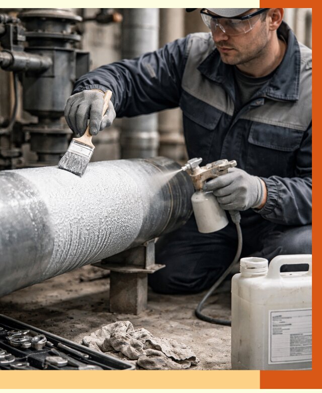 Утепление оборудования жидкой теплоизоляцией в Кумертау от 4594 руб. | ТепломастерКра