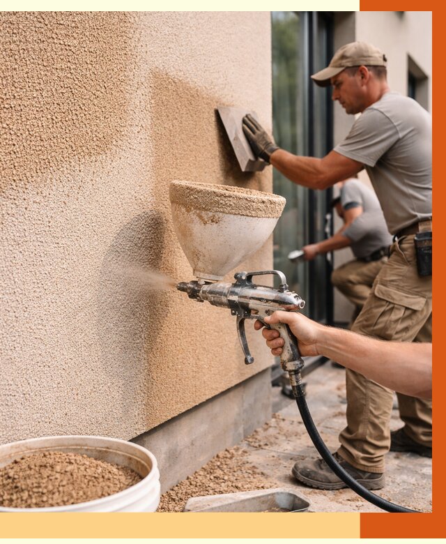 Утепление фасада жидкой пробкой в Кумертау от 4900 руб./м² под ключ | ТепломастерКра