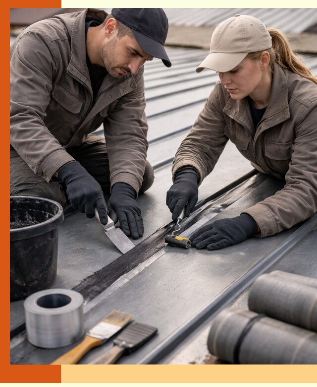 Гидроизоляция фальцевой кровли в Кумертау качественно и надежно