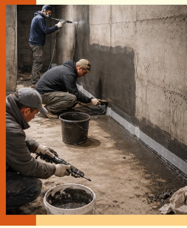 Гидроизоляция подвала в Кумертау — комплексная защита от влаги