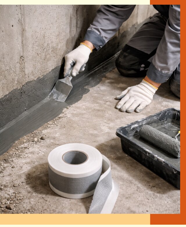 Гидроизоляция швов и герметизация стыков в Кумертау от 1276 руб. | ТепломастерКра