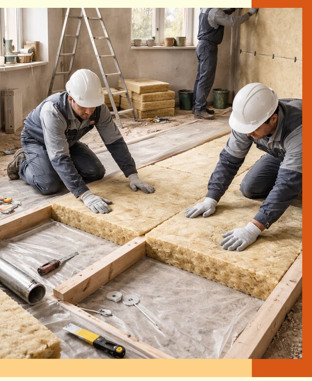 Восстановление теплоизоляции в Кумертау от 8678 руб. — ремонт утепления под ключ | ТепломастерКра