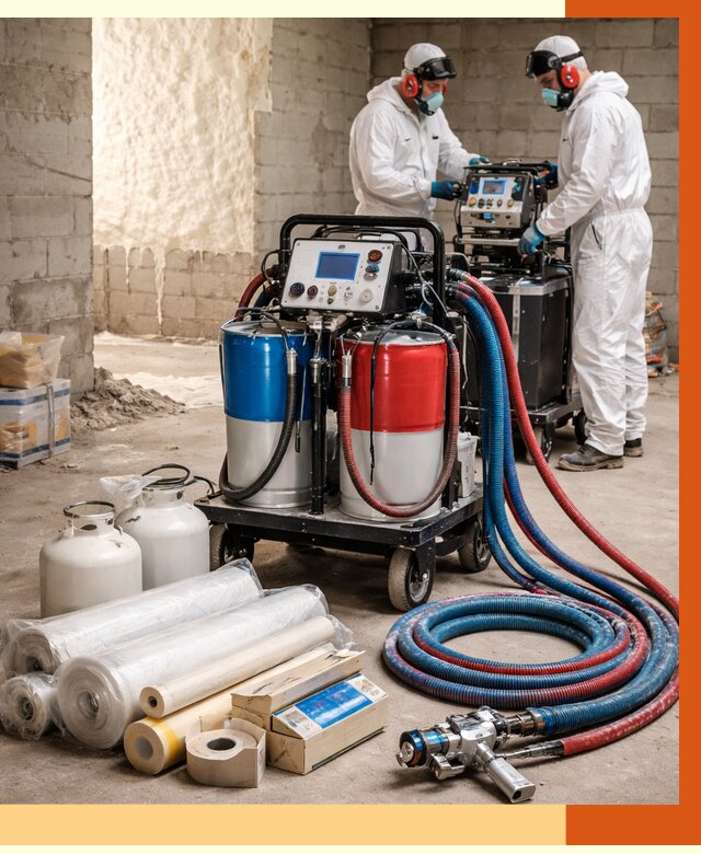 Аренда установки для напыления ППУ в Кумертау от 35732 руб. | ТепломастерКра